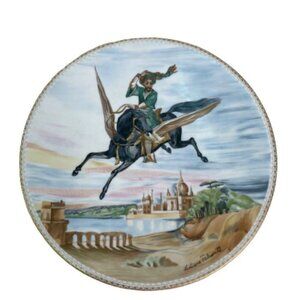 Haviland Limoges The Magic Horse Collector Plate Liliane Tellier Vtg 1979 B968F